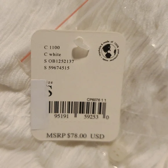 FREE PEOPLE Kelsey White Top - Picture 4 of 6